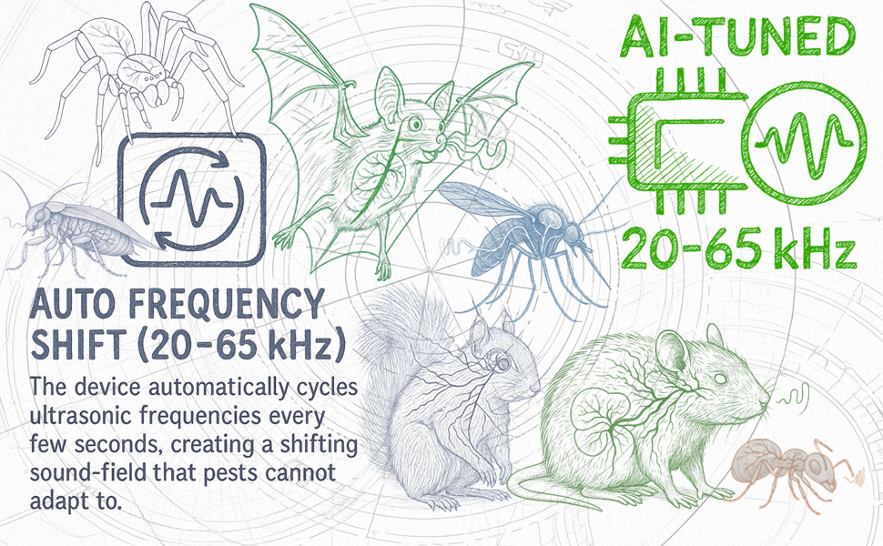 1 piece ultrasonic repeller 3 set plug in mice repellent a zapping was to get rid of bed bugs