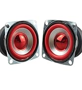 Gikfun 2" 4Ohm 5W Full Range Audio Speaker Stereo Woofer Loudspeaker for Arduino Replacement (Pac...