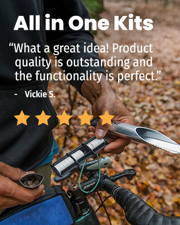 PACT Outdoors makers of all-in-one bathroom kits for outdoor adventures