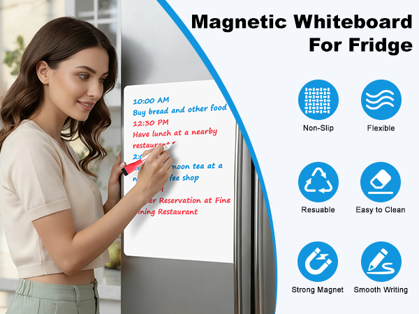 Dry Erase Board for Fridge