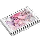 Rimilak Metal Credit Card Holder, Mini Credit Card Wallet RFID Blocking Slim Metal Hard Case for ...