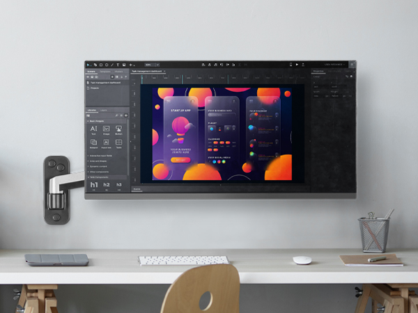 easily store away your monitor when not in use
