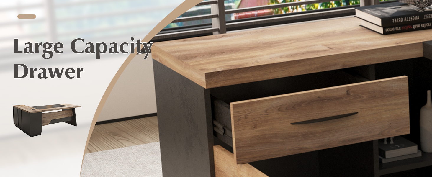 large office desk