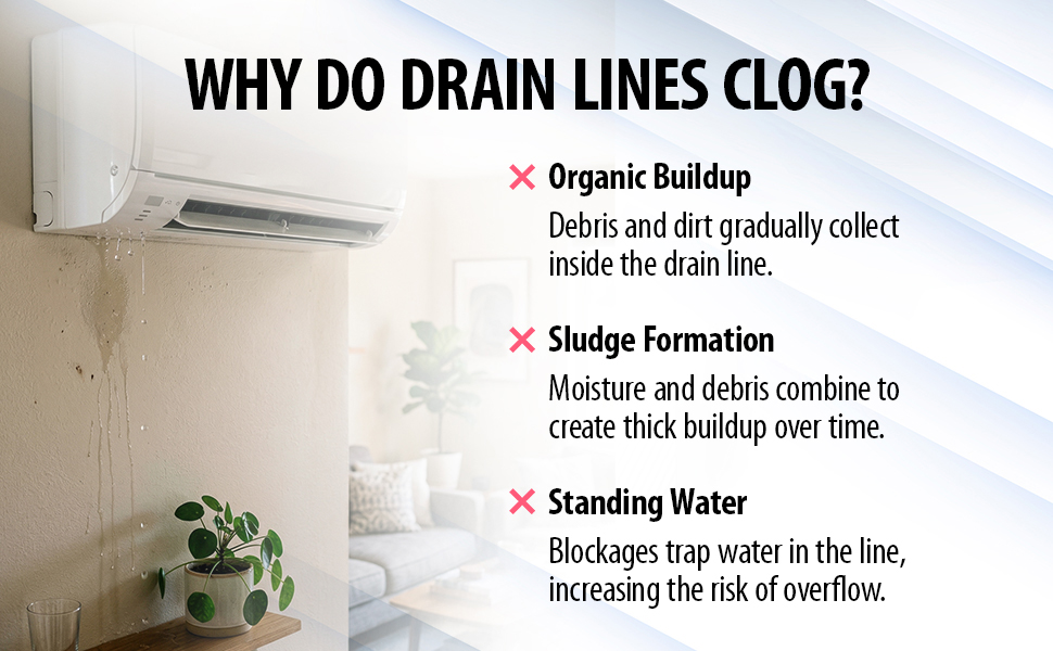 Why Do Drain Lines Clog