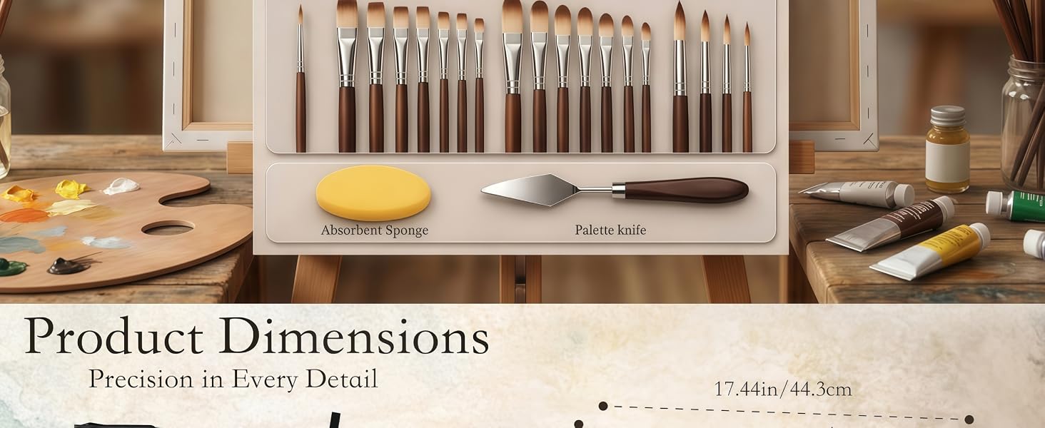 Acrylic Paint brushes