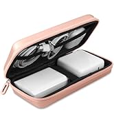 iMangoo Shockproof Travel Essentials Organizer Charger Case, Space-Optimized Zipper Electronics A...