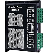 weideer Stepper Motor Driver DM542 20-50V DC 1.0-4.2A 2-phase CNC Digital Microstep Controller fo...