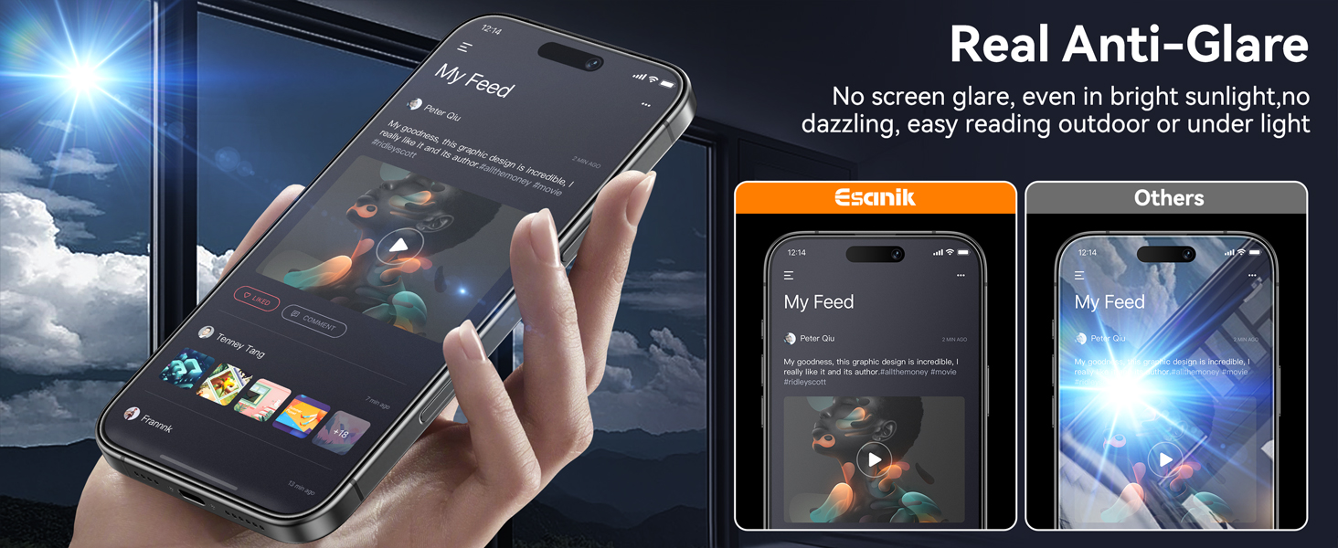 matte screen protector 17