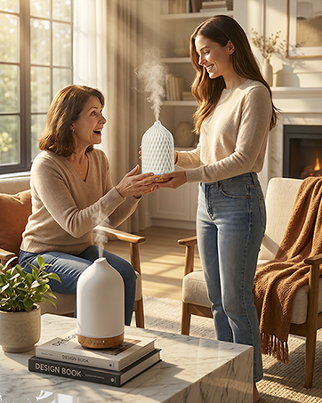 Diffuser + Oils — the perfect pair, or a quiet humidifier when used alone
