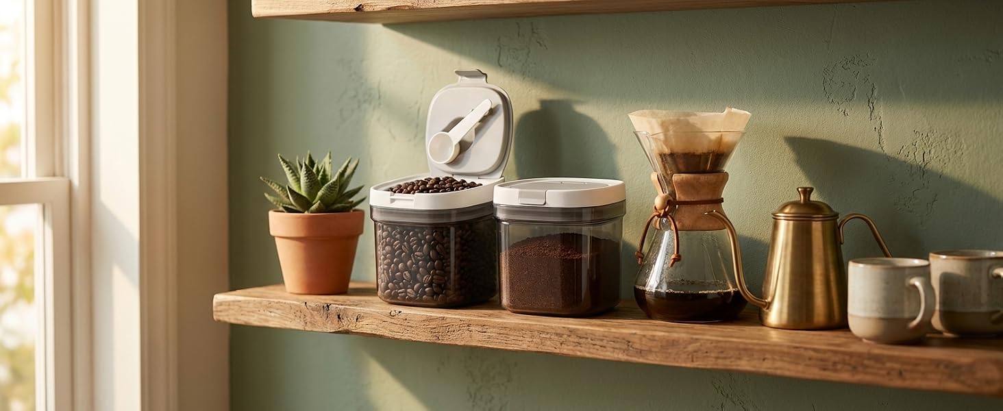 Container for Ground Coffee