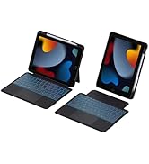 Detachable Keyboard Case for iPad 9th/8th/7th 10.2 inch, iPad Air 3rd Gen 10.5