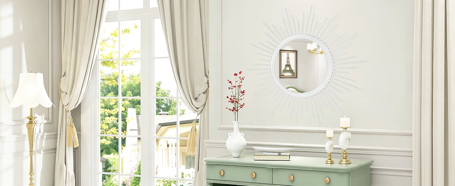 Round Art Wall Mirrors