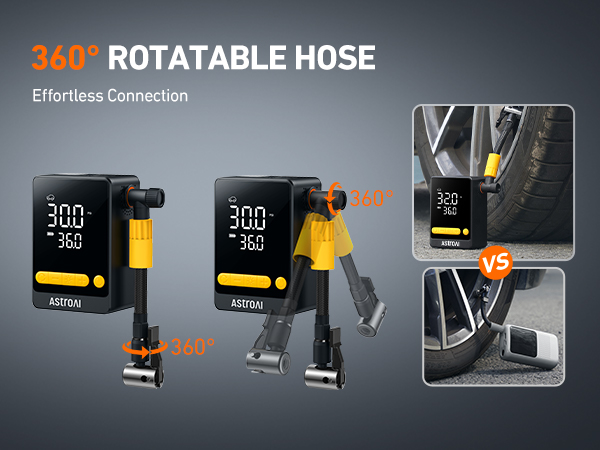 portable tire inflator for car