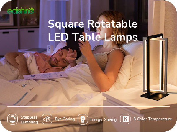 Minimalist LED Bedside Table Lamp