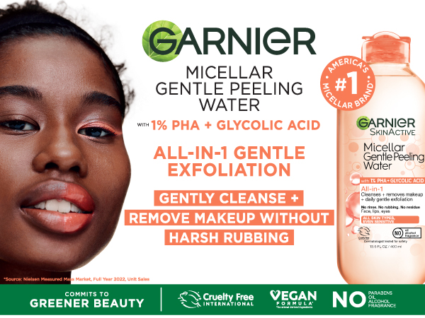 garnier gentle peeling water, btf mobile