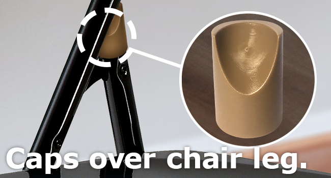 Gluposti Folding Chair V-Tip Stability Cap