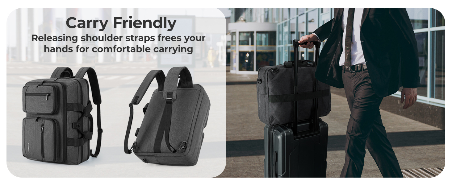 BAGSMART Laptop Bag for Men