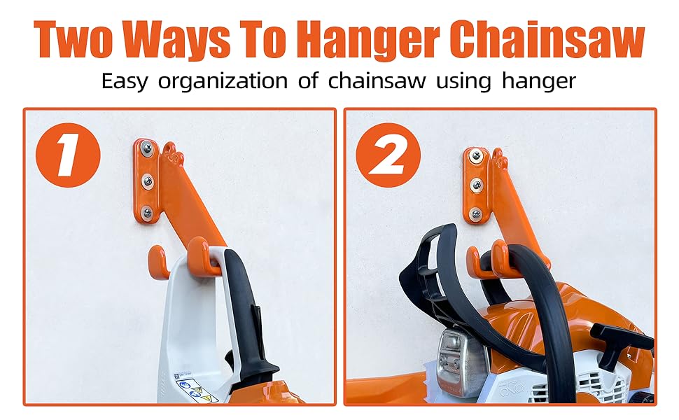 chain saw storage