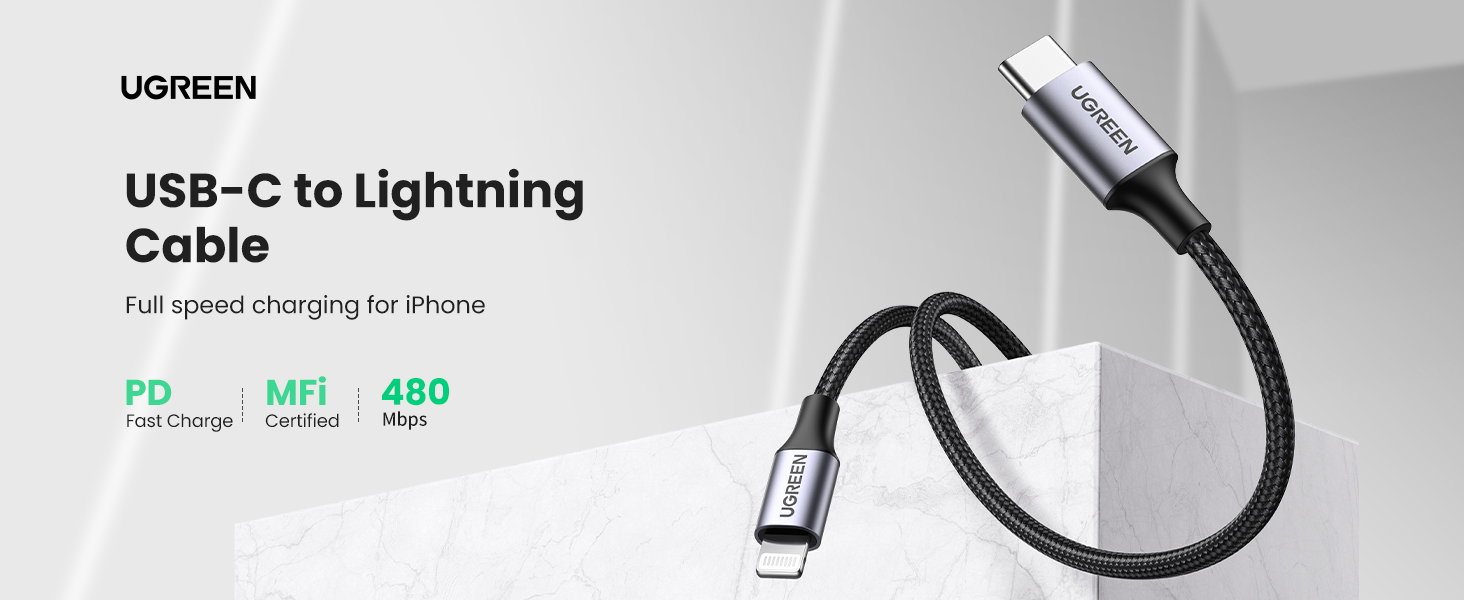 USB C to Lighting Cable