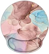 ArtSo Ergonomic Mouse Pad with Wrist Rest Support Gel, Non Slip Rubber Base Pad Computer PC Lapto...