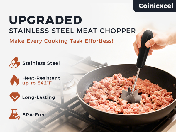 stainless steel meat chopper