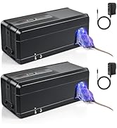 2025 Electric Mouse Trap Zapper Mice Traps Indoor for Home with Powerful Voltage, Reusable Electr...