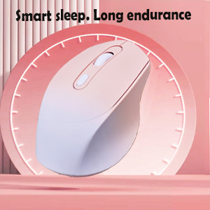 Wireless Gradient Color Rechargable Mouse ,