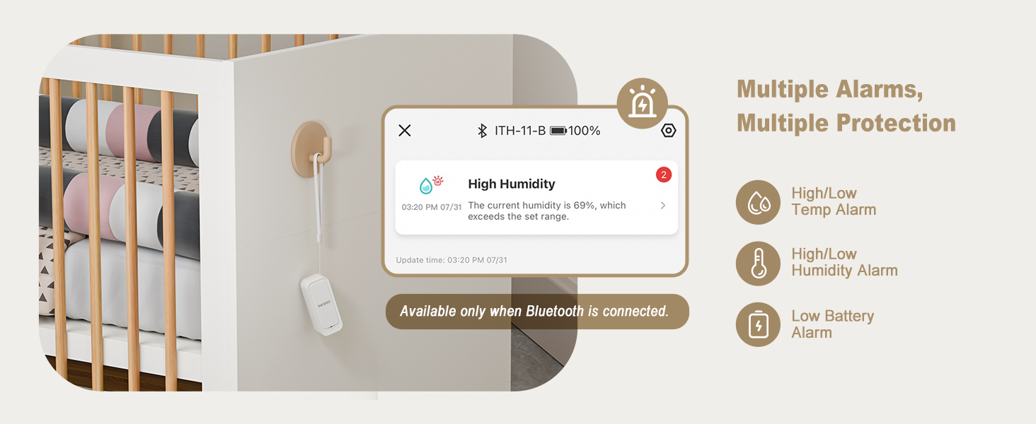temperature and humidity monitor