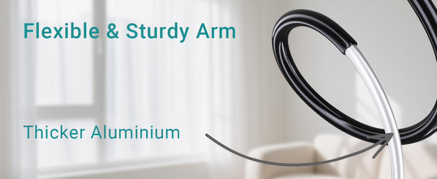 Gooseneck Phone Holder for Bed