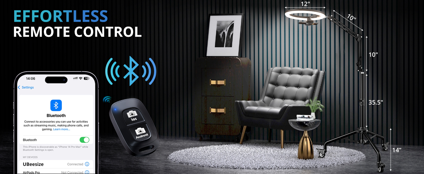 phone stand for recording