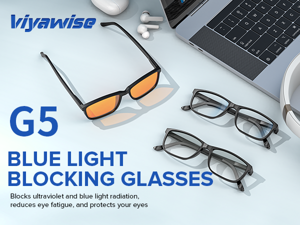 Blue light blocking glasses
