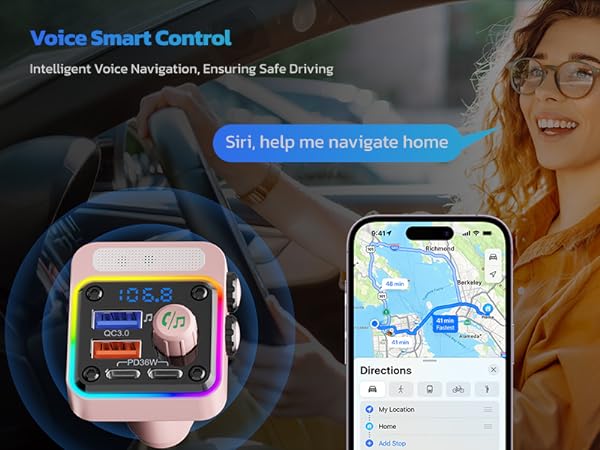 car charger bluetooth transmitter