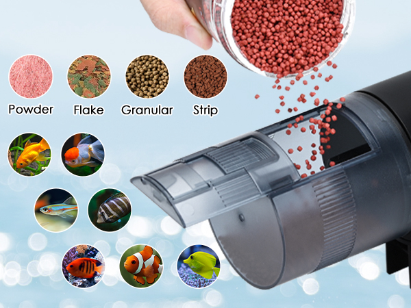 Aquarium Fish Food Dispenser