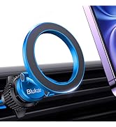 Blukar Car Phone Holder for MagSafe, [20xN52 Strong Magnets] Air Vent Magnetic Car Phone Mount Cr...