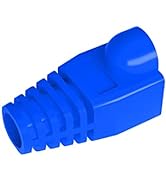 VIVOCH 50 Pcs Cat5 Cat5E Cat6 Strain Relief Boot, RJ45 Plug Connector Cover Modular Network Plug ...