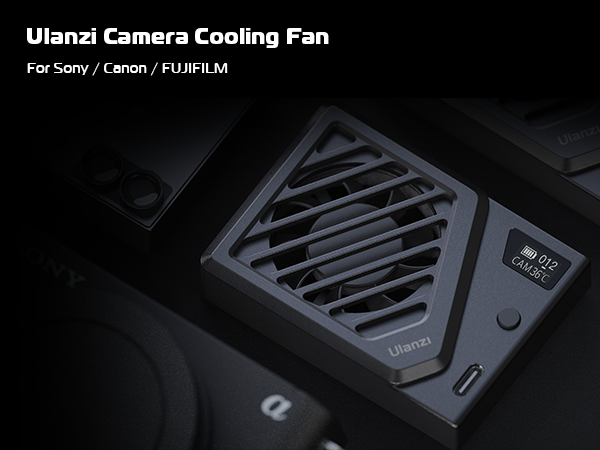 ULANZI Camera Cooling Fan Silver