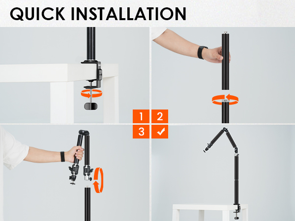 camera desk mount