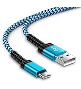 Samsung S24 Charger Cable Fast Charging Cord,10FT Long USB C to USB A Car Cable Android Phone Fas...