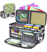 Double-Layer Carrying Case for Cricut Maker 3, Maker, Explore Air 2, Explore 3, Die Cut Machine, ...