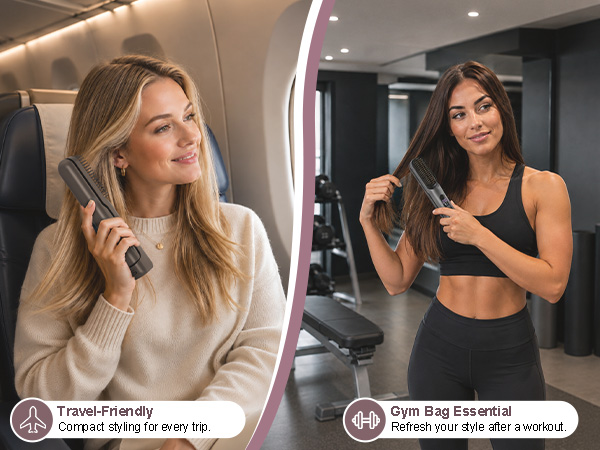 flown go brush pro for short hair