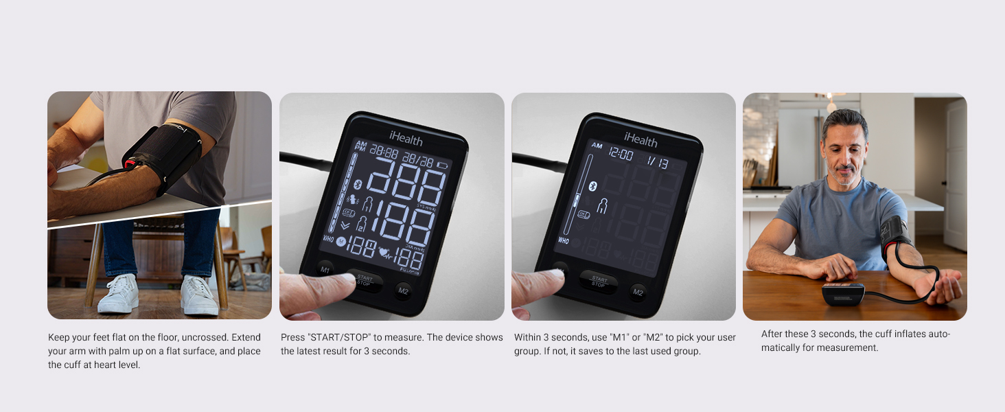 bluetooth blood pressure monitor