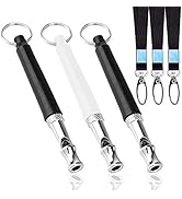 maxin Ultrasonic Silent Dog Whistle,3 Pack Dog Whistle, Dog Training Whistle, Dog Whistle to Stop...