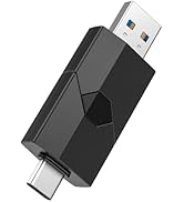 RAOYI 256GB USB C Flash Drive 2 in 1 Type C + USB 3.0 Flash Drive Dual OTG Retractable Type-C Thu...