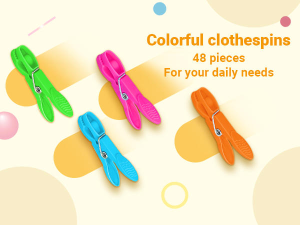 clothespins with basket
