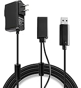 Kinect Adapter for Xbox 360, USB to AC Power Supply PC Adapter Compatible with Mircosoft Xbox 360...