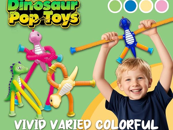 pop tube dinosaur toys