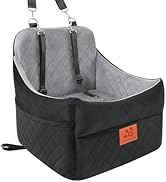 GL GLENSLAVE Dog Car Seat for Small/Medium Dogs, Dog Booster Car Seats with Thick Cushion for Dog...