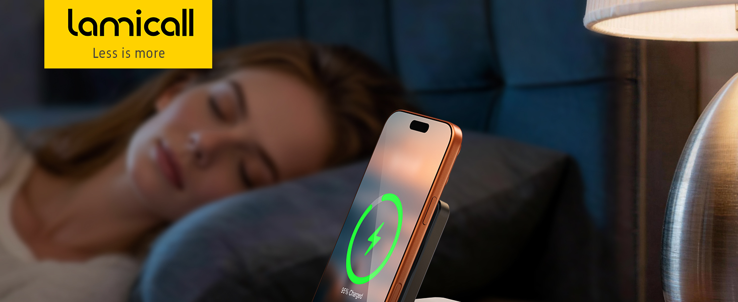 Travel Wireless Charger Station for Multiple Devices for iPhone 16, 15, 14, 13, Apple Watch, AirPods