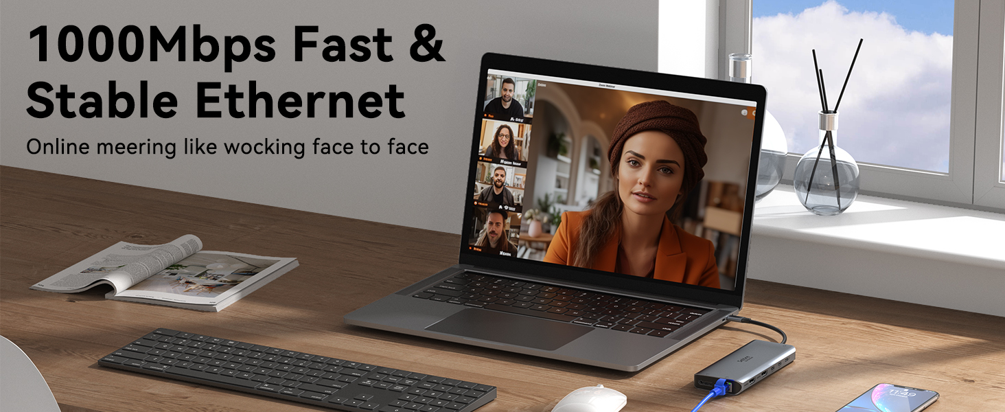 Dual Display Docking Station