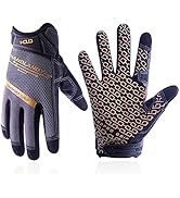 HANDLANDY Work Gloves with Grip for Men &amp; Women, Mechanic Working Gloves Touchscreen, Flexible &amp; ...